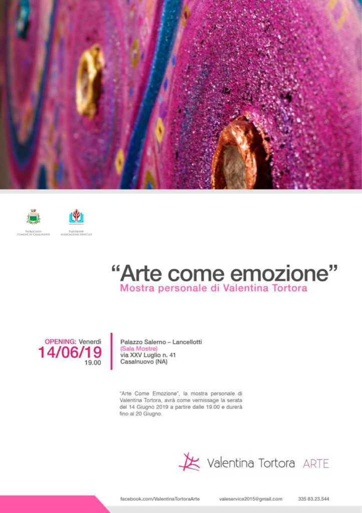 "Arte come emozione" Valentina Tortora